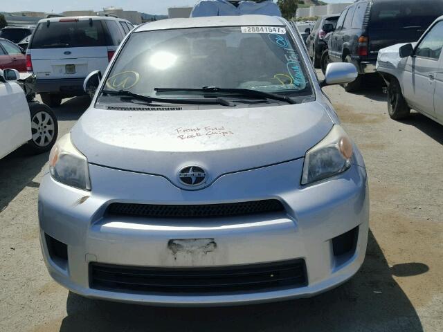 JTKKU10449J046260 - 2009 TOYOTA SCION XD SILVER photo 9