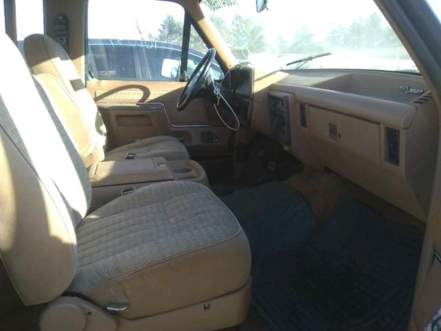 1FTEX14N3LKA08227 - 1990 FORD F150 Двокольоровий фото 5