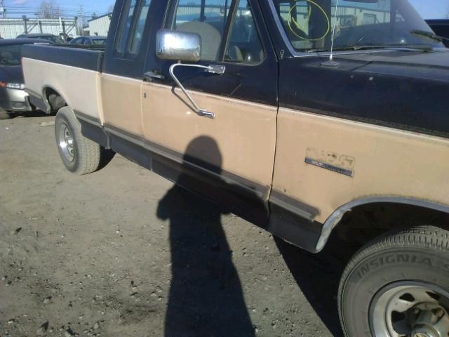 1FTEX14N3LKA08227 - 1990 FORD F150 Двокольоровий фото 9
