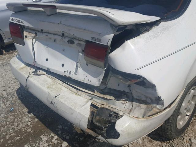 1N4AB42D4TC524623 - 1996 NISSAN 200SX BASE WHITE photo 9