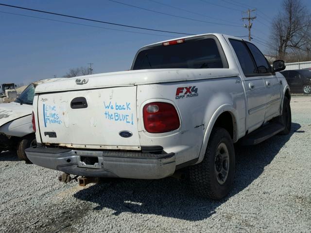 1FTRW08L82KC89432 - 2002 FORD F150 SUPER WHITE photo 4