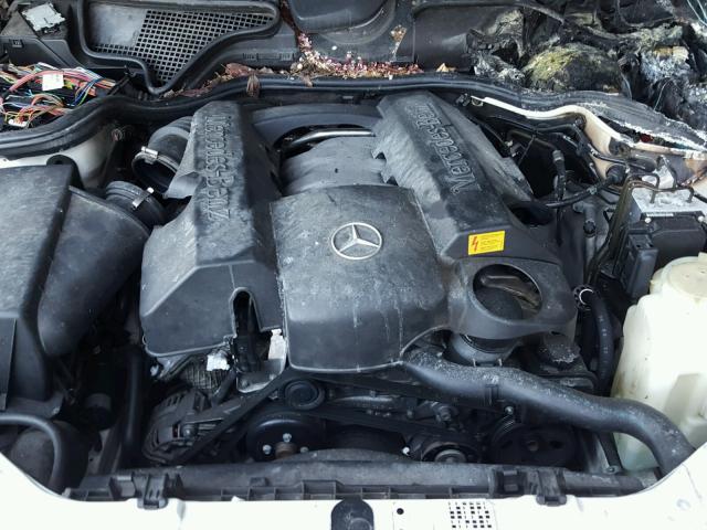 WDBJF65JX1B205563 - 2001 MERCEDES-BENZ E 320 WHITE photo 7