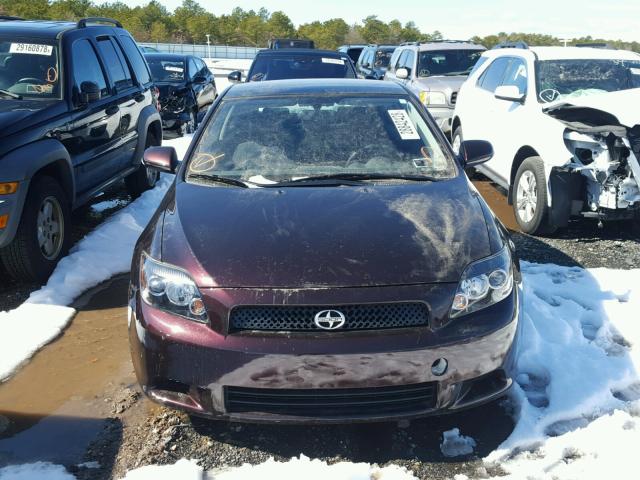 JTKDE167080231546 - 2008 SCION TC PURPLE photo 9