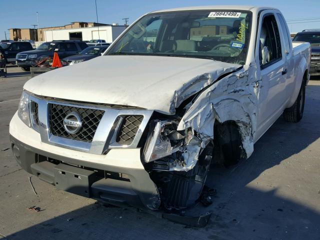 1N6BD0CT9HN752889 - 2017 NISSAN FRONTIER S WHITE photo 2