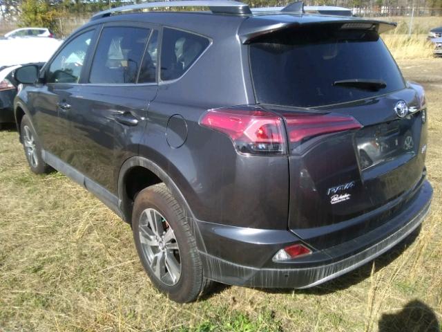 JTMWFREV9HD095342 - 2017 TOYOTA RAV4 XLE CHARCOAL photo 3