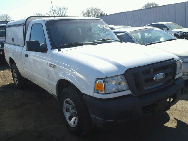 1FTYR10DX7PA53324 - 2007 FORD RANGER WHITE photo 1