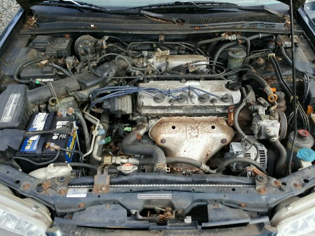 1HGCD5655SA132719 - 1995 HONDA ACCORD EX GREEN photo 7