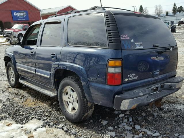 1GNEK13T66J114686 - 2006 CHEVROLET TAHOE K150 BLUE photo 3