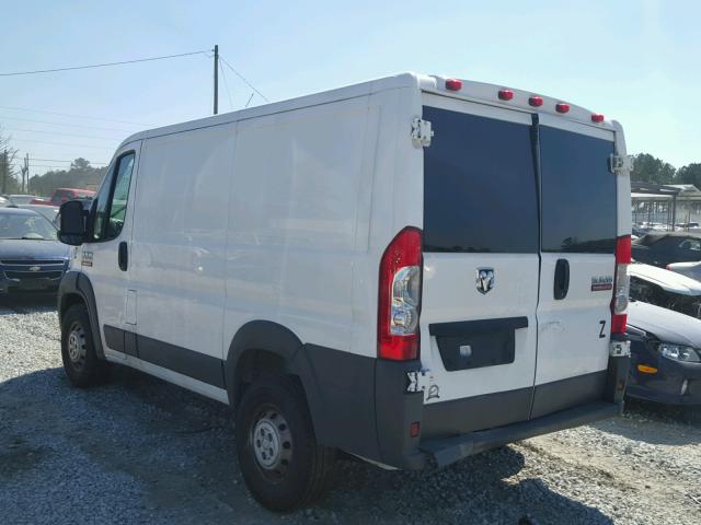 3C6TRVNG3HE522850 - 2017 RAM PROMASTER WHITE photo 3