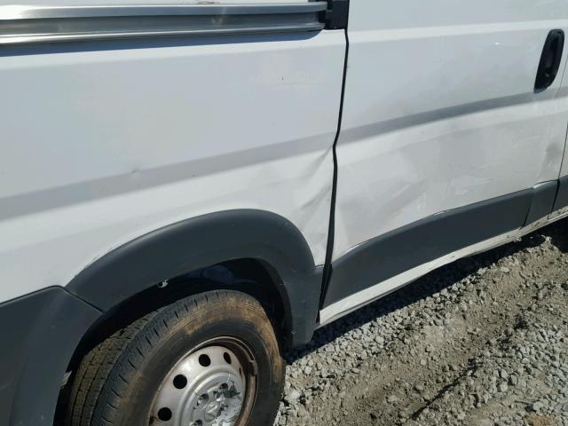 3C6TRVNG3HE522850 - 2017 RAM PROMASTER WHITE photo 9