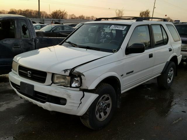 4S6CK58W9X4413327 - 1999 HONDA PASSPORT E WHITE photo 2