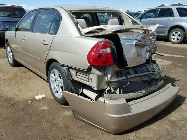 1G1ZT58N18F131175 - 2008 CHEVROLET MALIBU LT GOLD photo 3