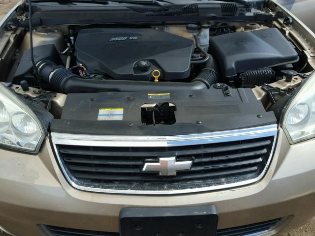 1G1ZT58N18F131175 - 2008 CHEVROLET MALIBU LT GOLD photo 7