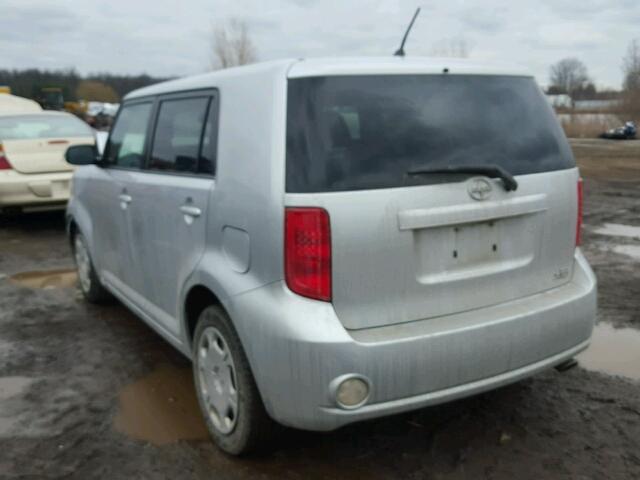 JTLZE4FE3A1100984 - 2010 TOYOTA SCION XB 银色 照片 3