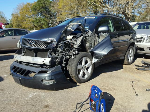 2T2GK31U27C023206 - 2007 LEXUS RX 350 GRAY photo 2