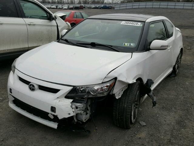 JTKJF5C71D3060326 - 2013 TOYOTA SCION TC 白色 照片 2