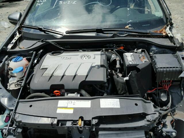 WVWMM7AJ3CW158338 - 2012 VOLKSWAGEN GOLF 灰色 照片 7