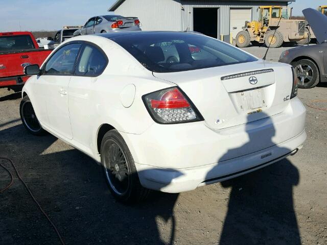 JTKDE167070214938 - 2007 TOYOTA SCION TC 白色 照片 3