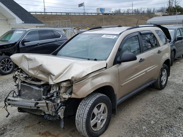 2CNDL23FX86070902 - 2008 CHEVROLET EQUINOX LS GOLD photo 2