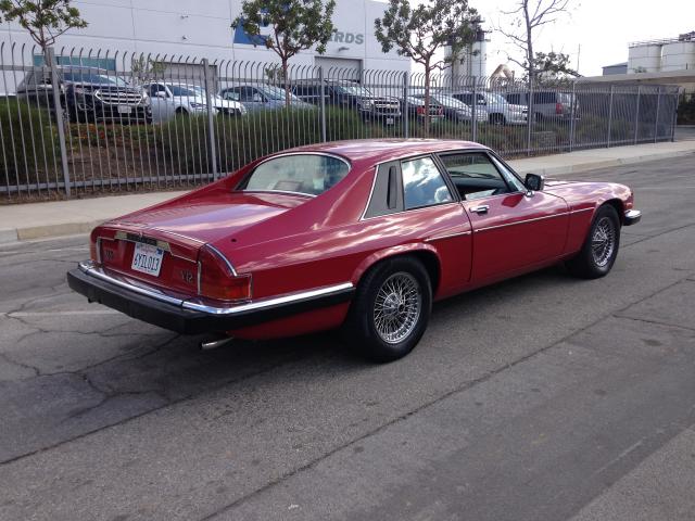 SAJNV5841JC139437 - 1988 JAGUAR XJS RED photo 4