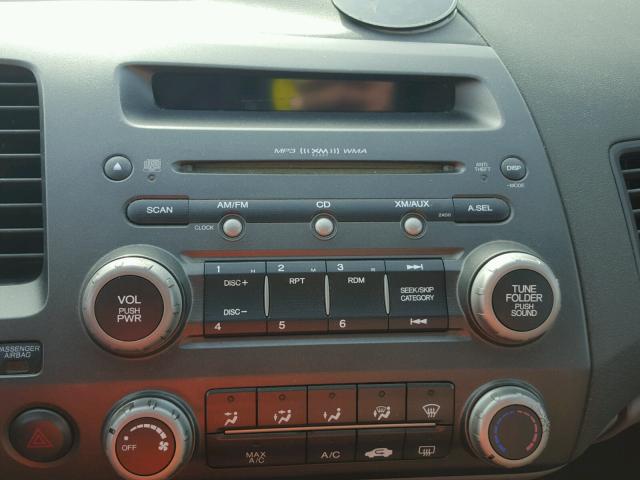 JHMFA16896S009771 - 2006 HONDA CIVIC EX Boz foto 9