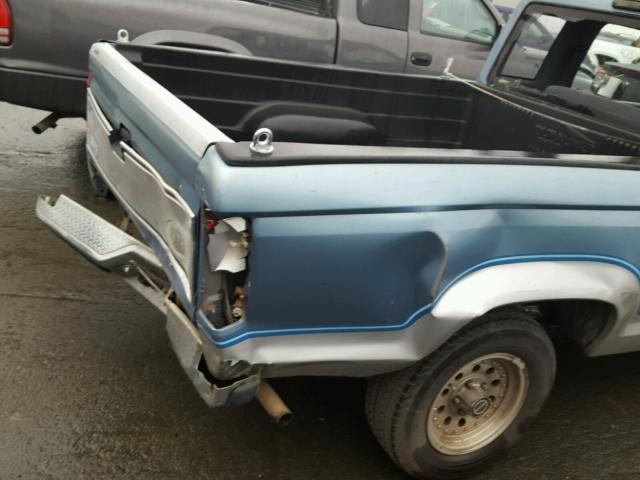 1FTCR14TXLPA20474 - 1990 FORD RANGER SUP BLUE photo 9