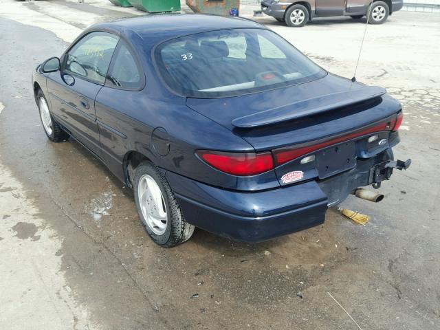 3FAFP11352R145399 - 2002 FORD ESCORT ZX2 BLUE photo 3