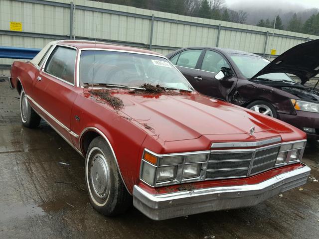 FM22D9G221066 - 1979 CHRYSLER LEBARON RED photo 1