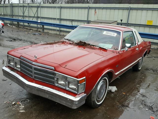 FM22D9G221066 - 1979 CHRYSLER LEBARON 红色 照片 2