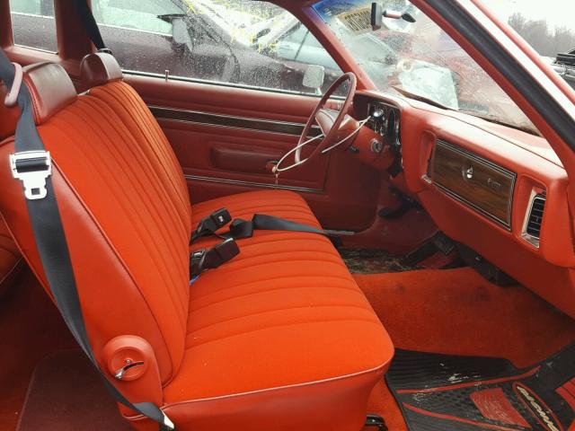 FM22D9G221066 - 1979 CHRYSLER LEBARON 红色 照片 5
