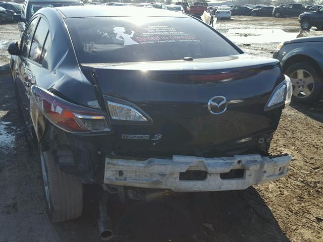 JM1BL1SF0A1224128 - 2010 MAZDA 3 I BLACK photo 9