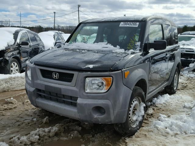 5J6YH28374L009900 - 2004 HONDA ELEMENT LX BLACK photo 2