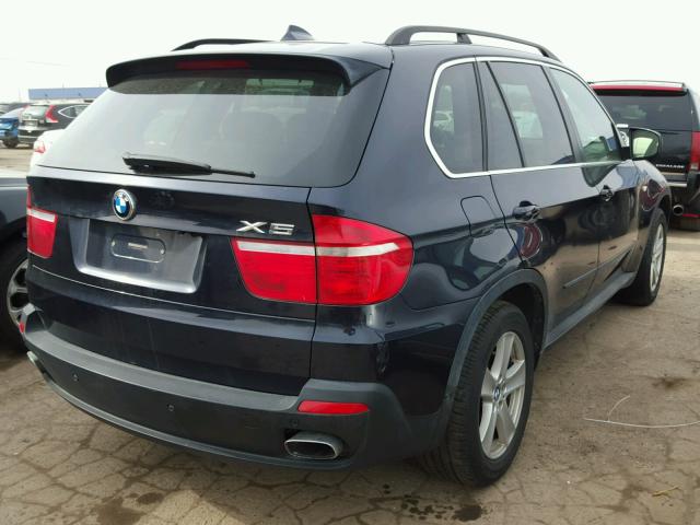 5UXFE83508L167386 - 2008 BMW X5 4.8I BLUE photo 4