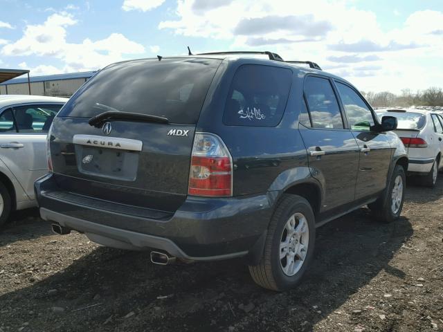 2HNYD18995H533798 - 2005 ACURA MDX TOURIN GRAY photo 4