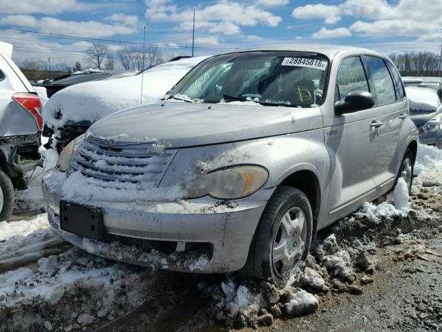 3A4FY48B66T238487 - 2006 CHRYSLER PT CRUISER SILVER photo 2