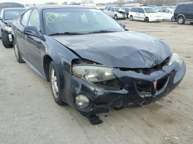2G2WS522541231376 - 2004 PONTIAC GRAND PRIX BLACK photo 1