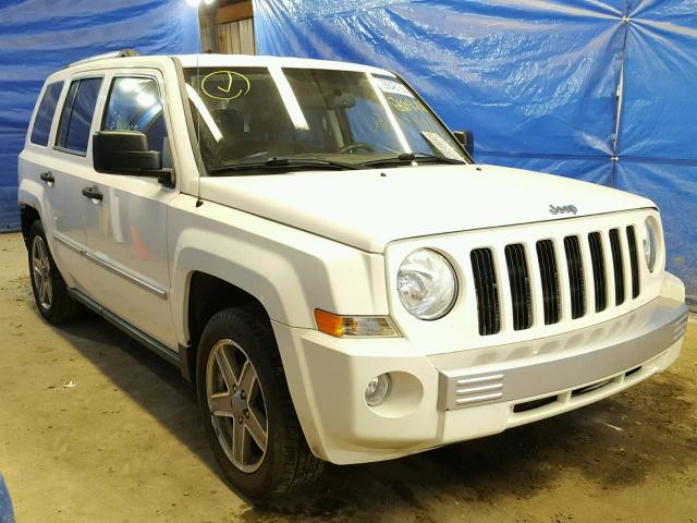 1J8FF48W78D517477 - 2008 JEEP PATRIOT LI WHITE photo 1