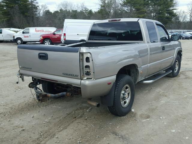 2GCEK19T931238568 - 2003 CHEVROLET SILVERADO GRAY photo 4