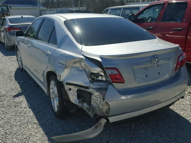 4T1BK46KX7U026476 - 2007 TOYOTA CAMRY NEW SILVER photo 3