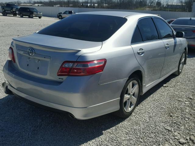 4T1BK46KX7U026476 - 2007 TOYOTA CAMRY NEW SILVER photo 4