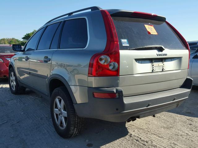 YV4CY592661289375 - 2006 VOLVO XC90 GREEN photo 3