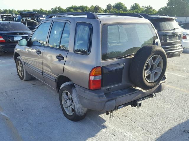 2CNBJ13C136945600 - 2003 CHEVROLET TRACKER TAN photo 3