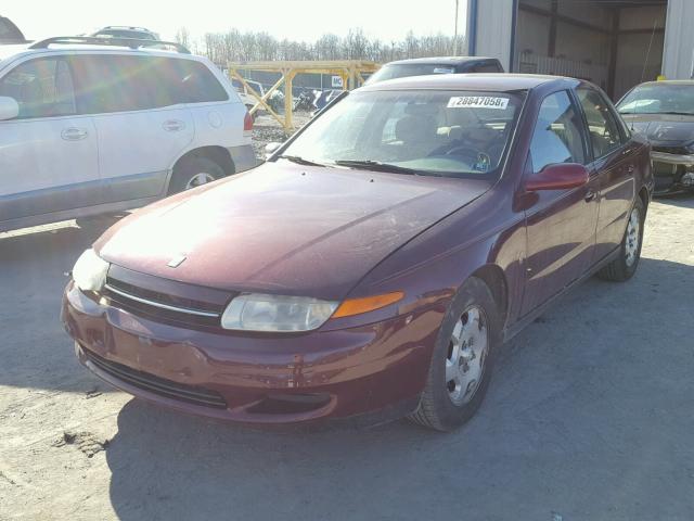 1G8JW54R52Y559275 - 2002 SATURN L300 BURGUNDY photo 2