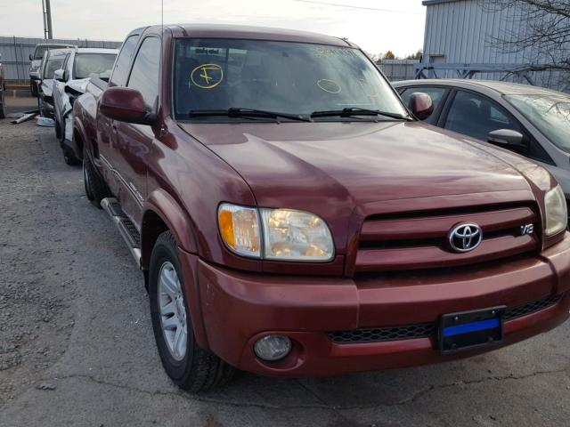 5TBRT38163S430686 - 2003 TOYOTA TUNDRA ACC BURGUNDY photo 1