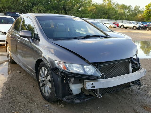 19XFA16909E015380 - 2009 HONDA CIVIC EXL 灰色 照片 1