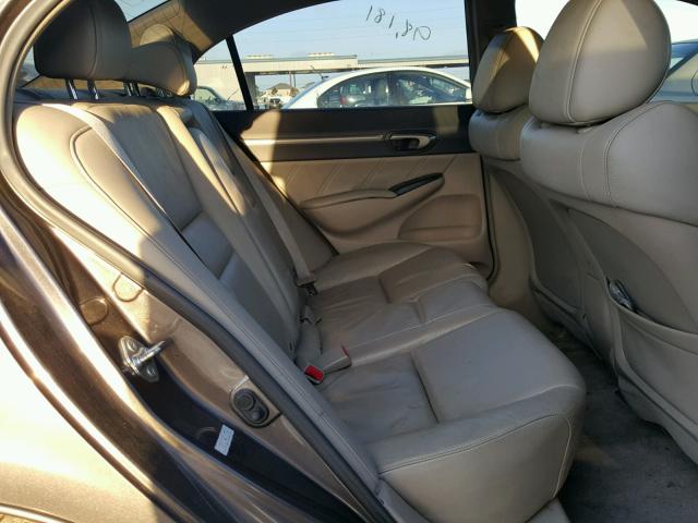 19XFA16909E015380 - 2009 HONDA CIVIC EXL 灰色 照片 6