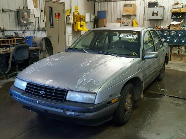 1G1LT53TXNY273150 - 1992 CHEVROLET CORSICA LT SILVER photo 2