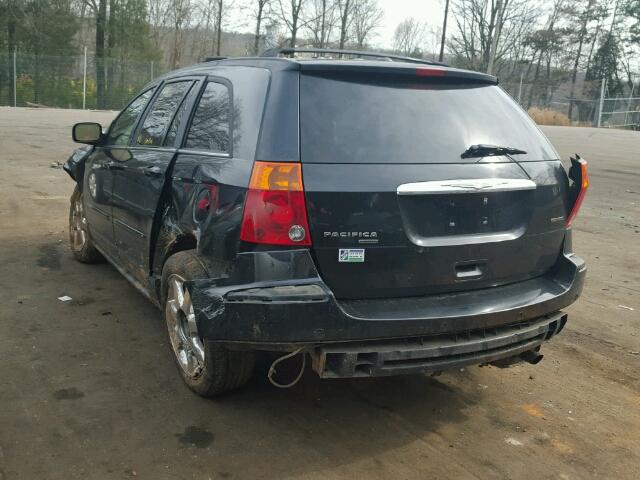 2A8GF78446R623478 - 2006 CHRYSLER PACIFICA L 黑色 照片 3