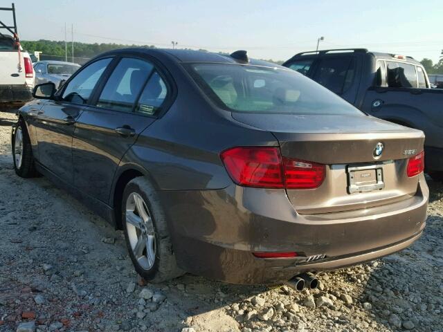 WBA3A5C59EJ465342 - 2014 BMW 328 GRAY photo 3