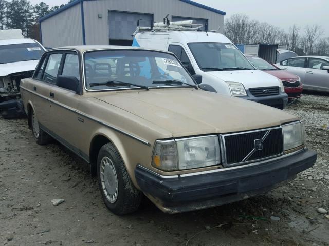 YV1AA8846L1400368 - 1990 VOLVO 240 BASE GOLD photo 1